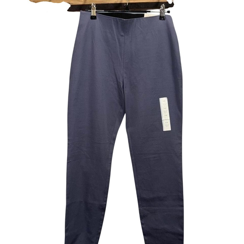 A New Day‎ Womens Side-Zip Skinny Ankle Pants Slate Blue Size 6 Regular NWT
